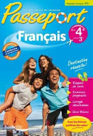 Passeport Francais De La 4eme A La 3eme Cahier De Vacances A Chat Hachette Education Grand Format Librairies Autrement