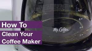 If the warming plate is especially dirty. How To Clean Mr Coffee Coffee Makers Youtube