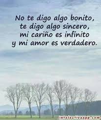 Frases Amor Carino Sinceridad Amor Verdadero Frases Palabras Para Un Amigo Frases De Carino