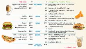 Kilojoules Explained Sa Health