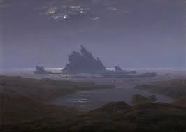 Friedrich composed works that directly confronted the viewer with the awesome and infused landscape painting with the sixth of ten children, caspar david friedrich was born into a strict lutheran family. Felsenriff Am Meeresstrand Caspar David Friedrich 1824 Staatliche Kunsthalle Karlsruhe