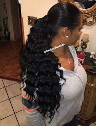 Extended Wavy Ponytail Weave Hairstyles Wavy Ponytail Weave Ponytail Hairstyles
