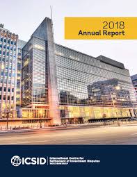 World bank annual report 2003: Icsid 2018 Annual Report