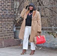 I continue with more coats because it's super cold. My Perfect Camel Plus Size Wrap Coat Style Journey Stylish Curves