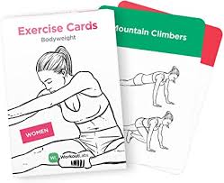 Students each get 2 or 3 cards dealt to them. Amazon Com Exercise Cards Premium Visual Bodyweight Workout Cards By Workoutlabs Waterproof Fitness Flash Cards For Home Workouts Without Equipment Women Sports Outdoors