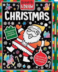 Sách Tương Tác Scratch & Draw Christmas - Sách Thiếu Nhi - Bookmedi