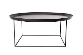 Offers A Lot Of Storage Area In Your Sofa Landscape The Coffee Table Duke By Norr11 With 90 Cm Diameter Whet Wohnzimmertische Couchtisch Modern Beistelltisch