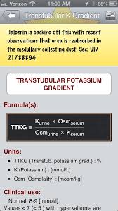 Image result for Transtubular Potassium Gradient