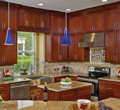 Arts And Crafts Door Style With Rosewood Finish Brown Kitchen Inspiration Kitchen Cabinet Design Brown Kitchen Cabinets