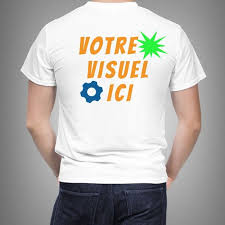 T Shirt Publicitaire En Livraison Express Impression Sur Le Dos T Shirt Tee Shirt Publicitaire T Shirt Personnalise