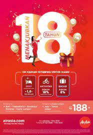 Discounts average $83 off with a airasia promo code or coupon. Airasia Peringati 18 Tahun Mengudara Dengan Promo Hemat Mulai Rp188 000 Airasia Newsroom