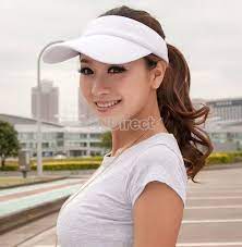 1 80 Tennis Golf Pub Golf Fancy Dress Hat Cap Visor Hairstyles Sports Hairstyles Tennis Hairstyles