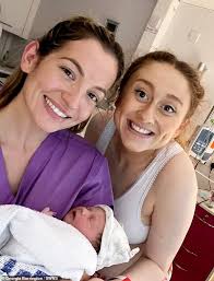 Midwife, 28, who was born without a womb reveals she is going to deliver  her own baby from her surrogate best friend