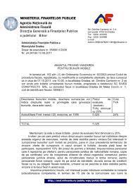 1 de rezultate pentru eticheta cod procedură fiscala anaf. Anunt Site Sives Constructii Anaf