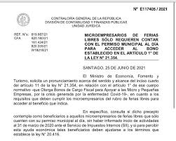 Conoce los 56 rubros que recibirán un millón de pesos automáticamente. Lucas Palacios Ø¹Ù„Ù‰ ØªÙˆÙŠØªØ± El Pasado 22 De Junio Solicite A La Cgr Un Pronunciamiento Respecto A La Situacion De Las Ferias En El Contexto Del Pago Del Bono De Apoyo Para