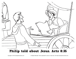 He is scriptural, taking the word of god as his text, and showing how every page points to christ (vers. Philip Told About Jesus Coloring Page On Sunday School Zone Sunday School Coloring Pages Bible Coloring Pages Jesus Coloring Pages