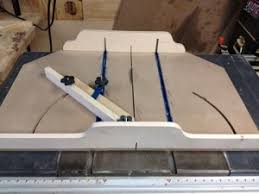 You may choose to make your deck larger, but i found that 24 x 30 seems to be ideal for moving the sled on and off the saw. Homemade Table Saw Miter Sled Homemadetools Net
