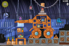 In the later boss in smuggler's plane, even (rarely) the bomb could defeat him, but the terence could (most of the time) defeat him and blasts nigel out of the plane and into the propeller blade. Angry Birds Rio Smugglers Den Walkthrough Level 30 2 15 Angrybirdsnest