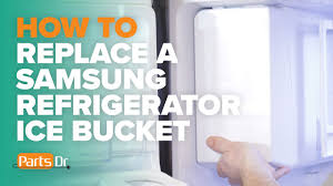 Lift the bail wire to shut off the ice maker, and remove the ice bin. Samsung Ice Maker Won T Come Out How To Fix