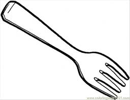 Wooden spoon and wooden fork. Spoon And Fork Colouring Pages Colouring Pages Coloring Pages Printable Coloring Pages