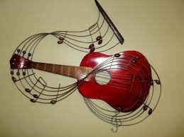 Furniture Metal Wall Art Pop Gallery Located At Disney Springs West Side Within Music Meta Music Metal Wall Art Contemporary Metal Wall Art Music Themed Decor