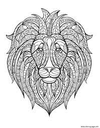 Free printable lion face coloring page for kids to download, lion coloring pages Printable Lion Coloring Pages Coloring Data Conservation