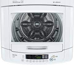 27 inch smart front load washer. Lg Wt1001cw 25 Inch Top Load Washer With 3 6 Cu Ft Capacity 8 Wash Cycles 7 Options Coldwash Option Delay Wash Senseclean System And Slamproof Diamond Glass Lid