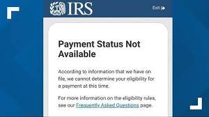 Good news now you can use the irs' online tracker to check the status of your coronavirus stimulus check payment status online. Resource Guide No Stimulus Check Seeing Payment Status Not Available Try These Tips Wcnc Com