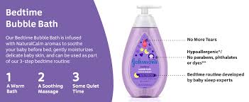 When baby sleeps better, parents sleep better too. Amazon Com Johnson S Baby Bedtime Baby Bubble Bath With Naturalcalm Aromas Hypoallergenic And Sulfate Free 13 6 Fl Oz Pack Of 3 Baby