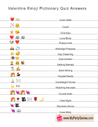 Free Printable Valentine S Day Emoji Pictionary Quiz In 2020 Emoji Valentines Valentines Printables Free Valentine S Day Emoji