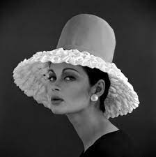 White Hat Gorgeous John French Stylish Hats Hats Vintage Couture Headwear