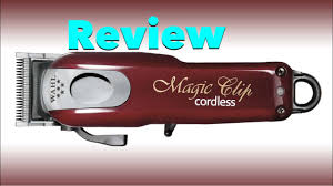 The wahl magic clip cordless clipper delivers the sharp performance that barbers and hairdressers demand with the freedom of a cordless clipper. Magic Clip Cordless Review Youtube