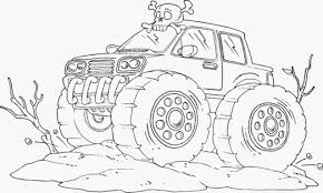 Blue Thunder Monster Truck Coloring Pages In 2020 Monster Truck Coloring Pages Truck Coloring Pages Cars Coloring Pages