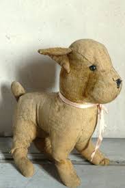 Antique French Stuffed Toy Dog Dog Toys Dinosaur Stuffed Animal Toys