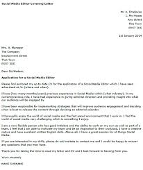 Email address (something professional, usually worried your cover letter might have a typo or grammar error? Cover Letter Social Media Editor Learnist Org