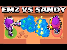 El nuevo brawler legendario sandy se enfrenta al último brawler gratuito de camino de trofeos: Emz Vs Sandy 1 Vs 1 Brawl Stars Nuevo Brawler Video