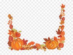 The image is transparent png format with a resolution of 8000x6878 pixels, suitable for design use and personal projects. Autumn Pumpkin Png Thanksgiving Frame Png Clipart 1233218 Pikpng
