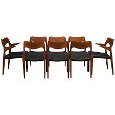 Set Of Eight Danish Teak Niels Moller Dining Chairs Dining Chairs Dining Room Chairs Modern Danish Dining Chairs