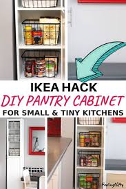 The first step is considering what you want included in your pantry, such as the kegorator and the coffee bar. The Easiest Diy Kitchen Pantry Cabinet With The Ikea Billy Bookcase Hack Ikea Hack Kitchen Small Kitchen Pantry Pantry Cabinet