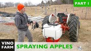 The galiaii machine is a pneumatic sprayer which has allowed us a high performance in hectares per hour and in treatment quality, saving a huge amount of phytosanitary product without compromising. Apple Tree Spraying Fimco 40 Gallon Sprayer Youtube