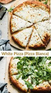 White Pizza Pizza Bianca Recipe White Pizza Pizza Recipes Easy Main Dish Recipes