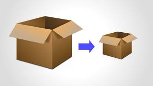 Use a couple of small boxes to make a robot costume, then act like a robot 11. How To Reduce The Size Of A Box Youtube