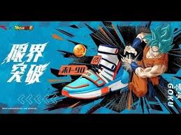 Textile + synthetic leather sole: Anta X Dragonball Youtube