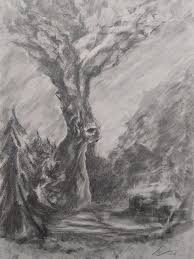 Three heads are better than one by franco clun. Art Into Forest Pencil Drawing Dnd