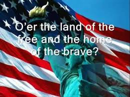 The Land Of The Free And The Home Of The Brave Lyrics Youtube National Anthem Anthem Lyrics