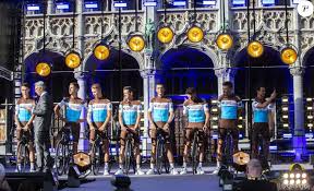 2019 » stage 21 (final) » rambouillet › paris (128k). L Equipe Ag2r Lors De La Presentation Des Equipes Du Tour De France 2019 Le 4 Juillet A Bruxelles Purepeople