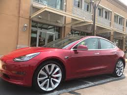 Model 3 Performance White Interior 20 Wheels Lower Profile Spotted In The Wilds Of Palo Alto Teslamodel3