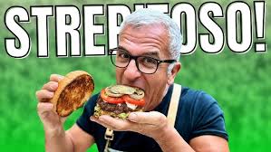 Panino ECCEZIONALE con Hamburger fatto in casa al coltello