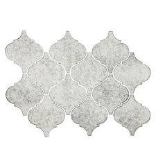 Maybe you would like to learn more about one of these? Antique Mirror Arabesque Glass Mosaic 10 X 16 100235068 Floor And Decor