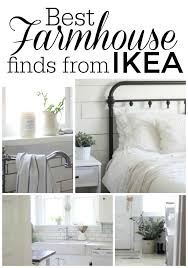 Best Farmhouse Finds From Ikea Farmhouse On Boone Ikea Farmhouse Farm House Living Room Home Decor